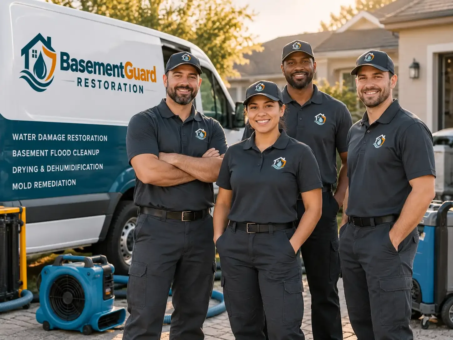 Basement Water Damage Restoration company in Krebs, OK